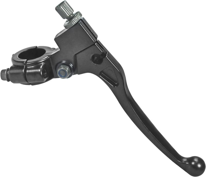 HOLATO 22mm 7/8" Left Clutch Brake Handle Lever Perch for Coleman CT200U BT200X CT100U Baja Massimo MB165 MB200 Yerf-Dog Motovox MBX10 Mini Bike CRF50 XR50 KLX110 SSR125 Pit Dirt Bike (Black) - Image 1